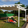 Pergola retractabila VENUS MCA in curte cu piscina 4