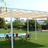 Pergola retractabila VENUS MCA in curte cu piscina 5